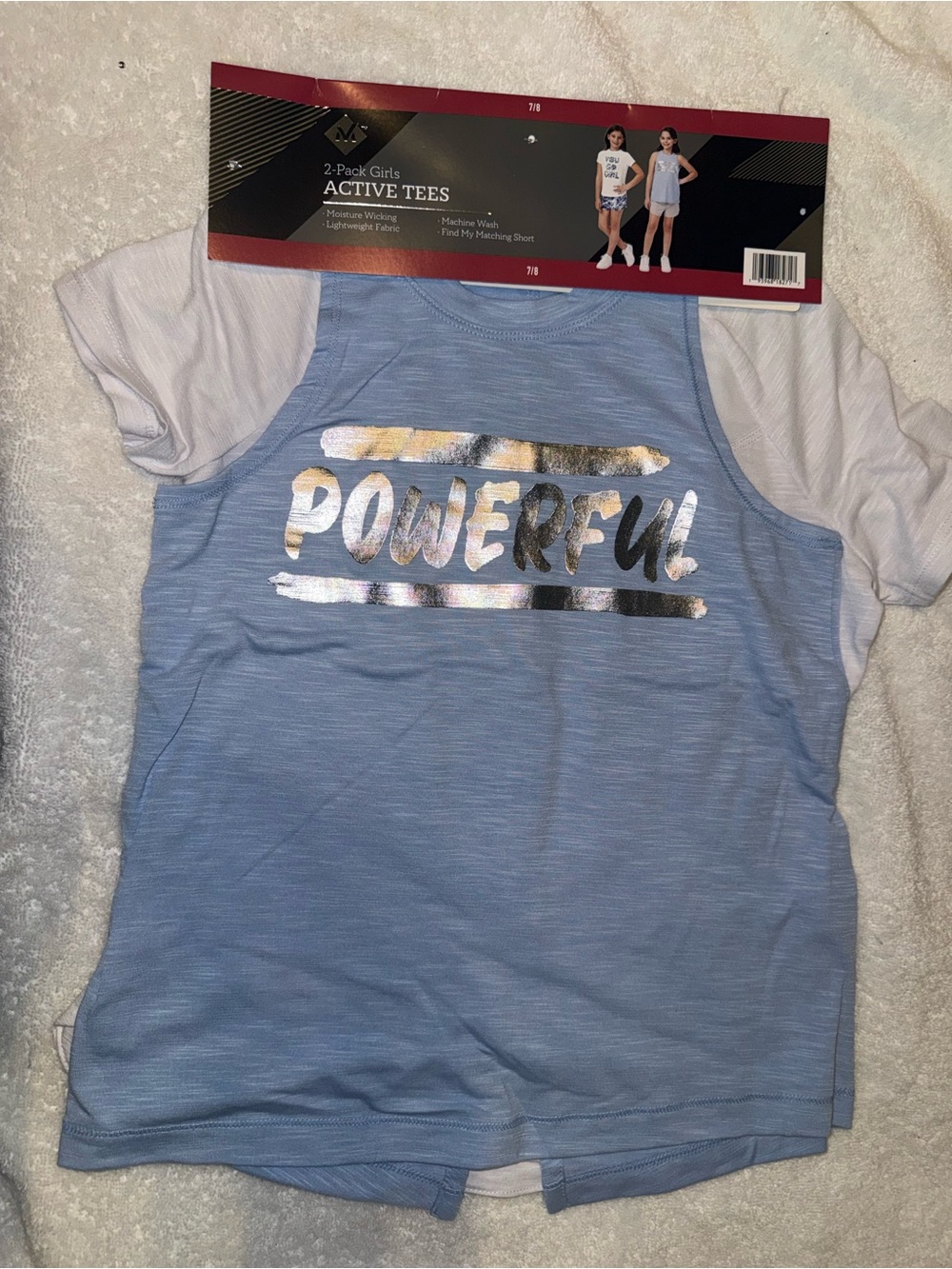 Girls active tees - 7/8